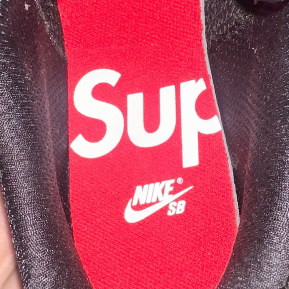 Nike SB Gato QS; Size 5.5 Mens; Black/White-Spirit Teal; SUPREME Nike SB; NEW - Picture 13 of 14